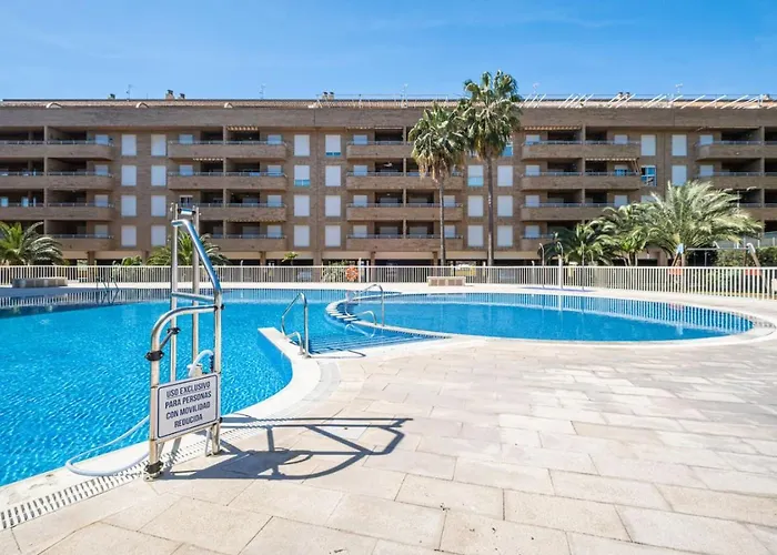 & Pool - Modern Flat Near The Port With Parking Denia